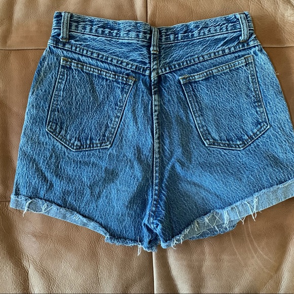 Vintage 80’s High Waisted Stefano Denim Jean Shorts - Picture 3 of 3